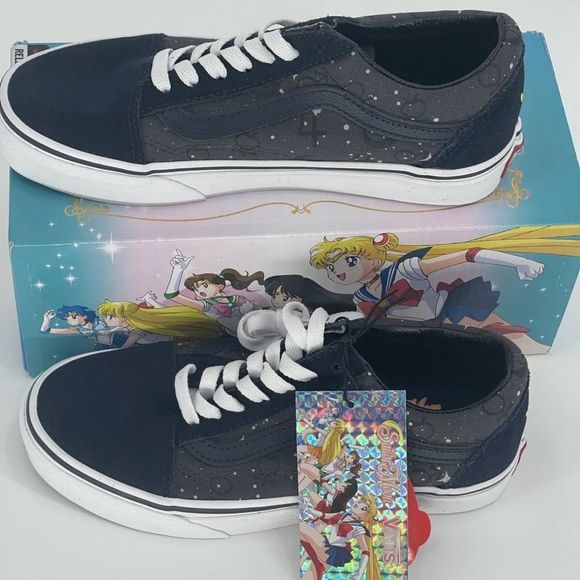 Vans Shoes Newvans Old Skool Pretty Guardians Sailor Moon Parisian